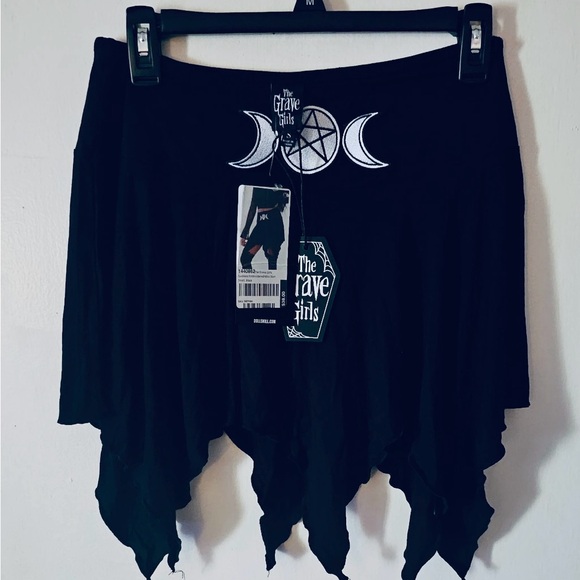 Dolls kill Witch Moon goth skirt 🌛Size Small - Picture 2 of 2